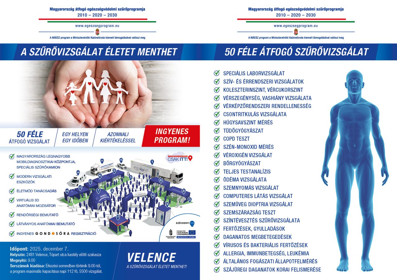 Szűrőprogram meghívó