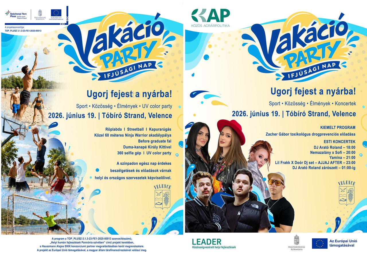 Vakáció Party Ifjúsági Nap