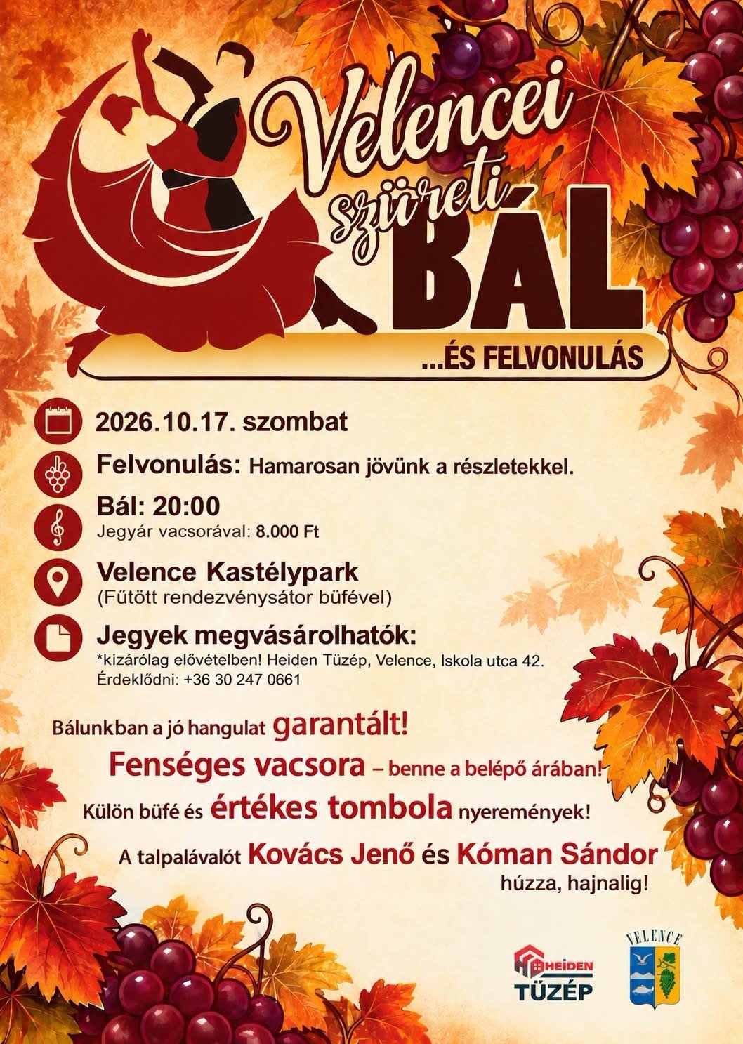 szüreti bál 2026 program
